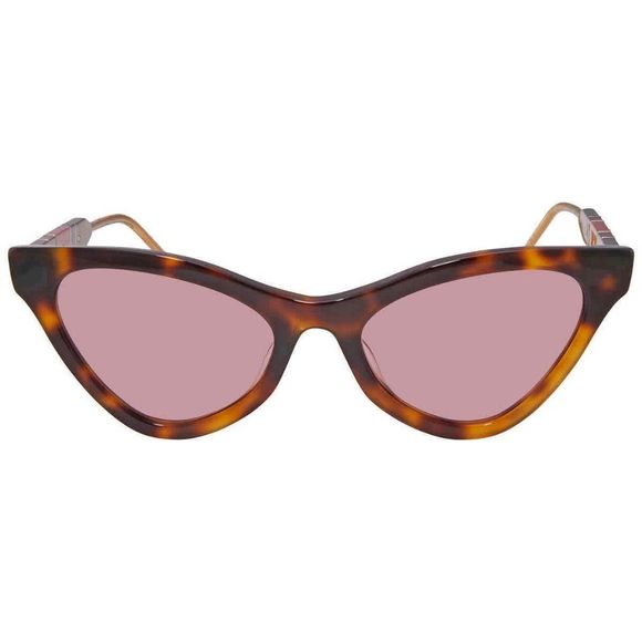 NEW Gucci Pink and Havana Cat Eye Women\'s Sunglasses main image 4